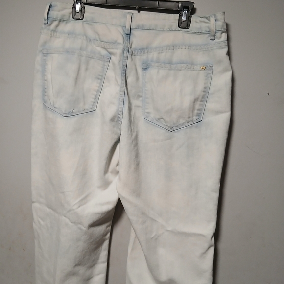 Nicki Minaj Ladies Light Blue Distressed Jeans. Size 13/14 - Picture 9 of 13